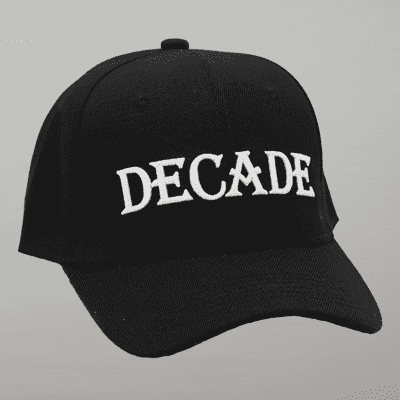 Decade-Baseball-cap-black