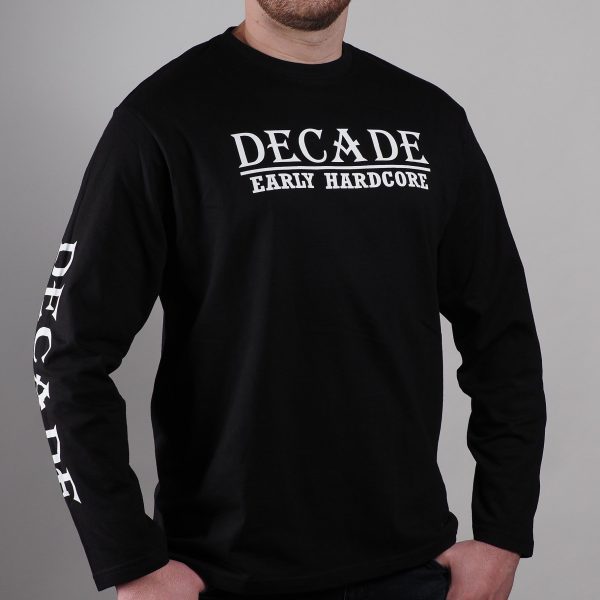 Decade-longsleeve-zwart-m