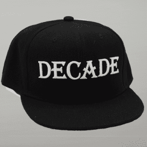 Decade Snapback Cap Black