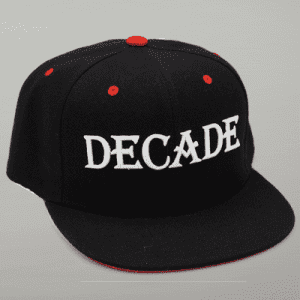 Snapback cap Decade Black-Red